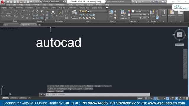 Text Edit - How to Edit Text in AutoCad | Text Edit Command | AutoCad Tutorial #70 смотреть онлайн