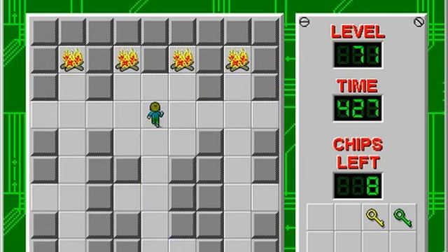 Chip's Challenge 1 Level 71 (Corridor) - 355 seconds смотреть онлайн