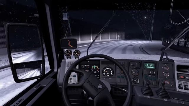 Trucking In The Snow - (ETS 2) - Euro Truck Simulator 2 #5 смотреть онлайн