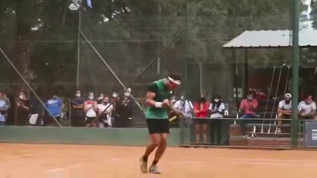 Match Point de Nicolás Kicker en el M15 de Villa María. смотреть онлайн