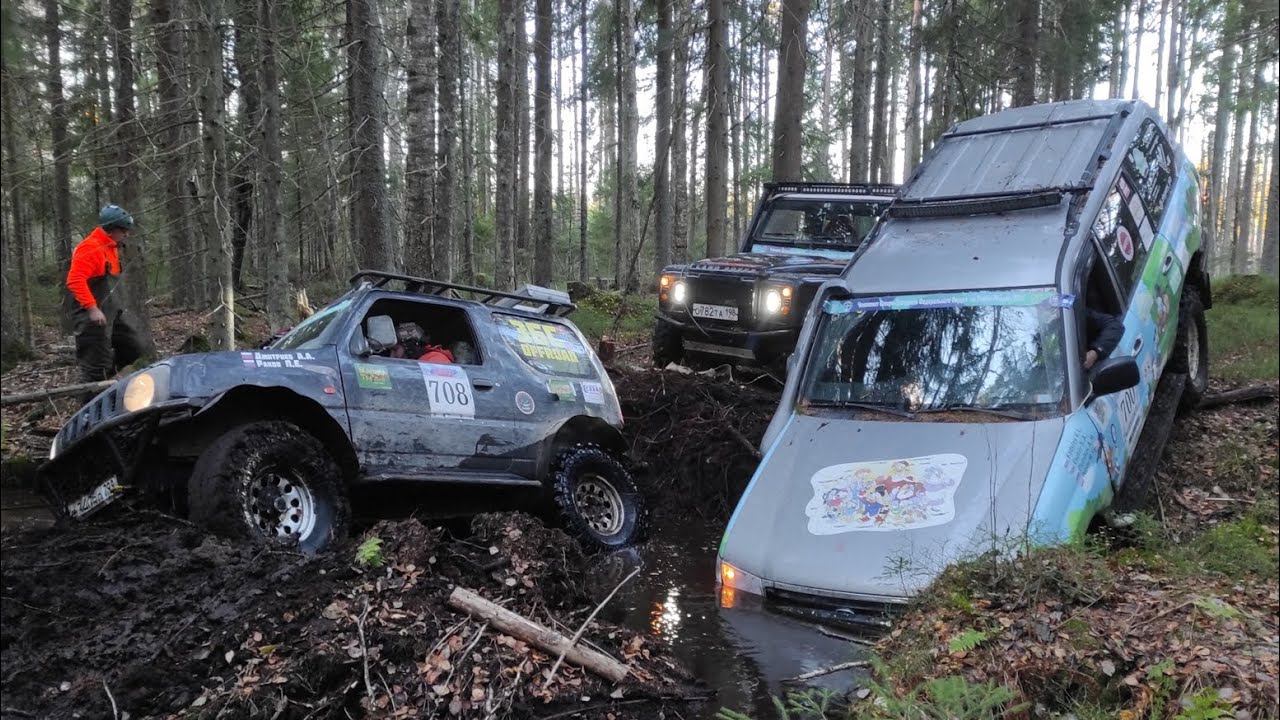Последний рывок! Самая крутая дорожка из всех что мы видели) TLC105, Defender, Jimny, Niva. смотреть онлайн