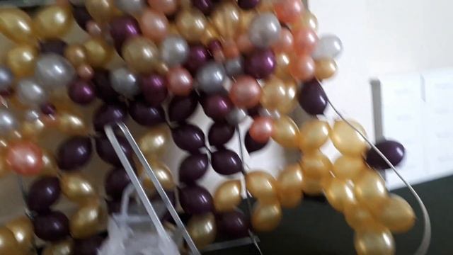 Как делать фотозону из разнокалиберных шаров. Стена из шаров разного размера смотреть онлайн