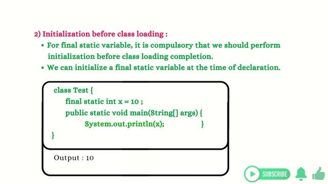 15. Important points about final static variable | Interview questions java | Siddharth Lecture смотреть онлайн
