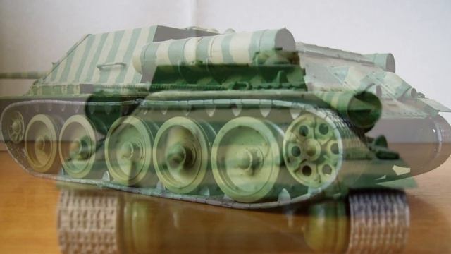 World of Tanks СУ-100 модель ручная работа смотреть онлайн