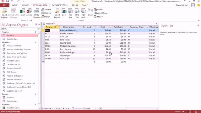 Office 2013 Class #50: Export Data From Access To Excel, PDF or Text File смотреть онлайн