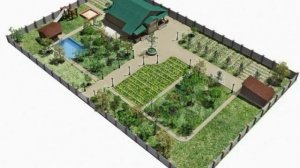 расположение построек на участке