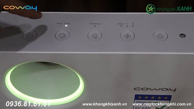 Máy lọc không khí Coway AP 1018F | Không Khí XANH смотреть онлайн