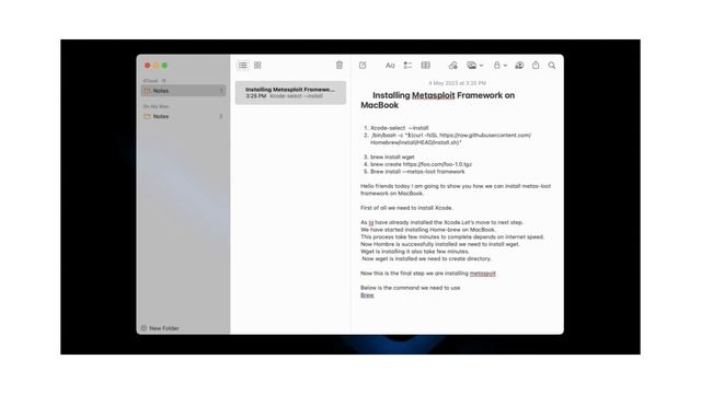 Installing Metasploit on MacBook смотреть онлайн
