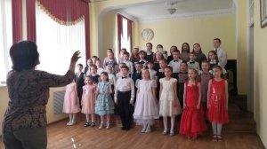 средний и младший хор "от улыбки"