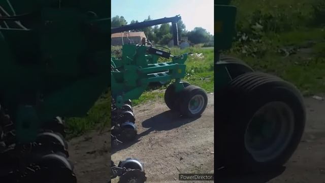 No-Till в Тюменской области. Аргентинский монодисковый сошник на посевной комплекс Кузбасс Д смотреть онлайн