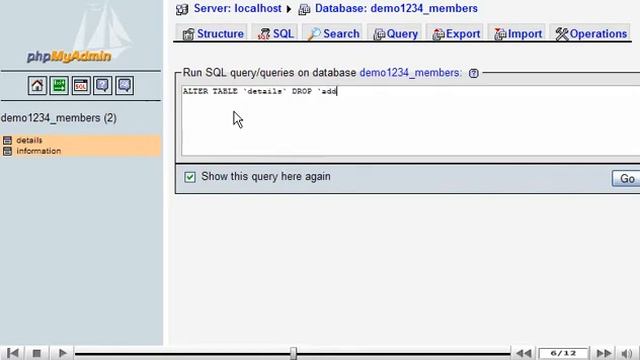 How to run SQL queries on a database with phpMyAdmin by VodaHost web hosting смотреть онлайн