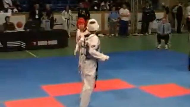 Trelleborg Open Taekwondo Championships 2008 Sweden Female -51 kg Russia vs Ireland 2 смотреть онлайн