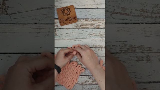 Как соединить нити, когда закончился моток Alize Puffy.