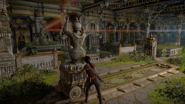 Uncharted™: The Lost Legacy - Light statues Puzzle solution смотреть онлайн