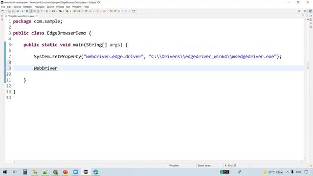 #16 Launching MS Edge Browser Using Selenium WebDriver | Selenium Tutorial for Beginners смотреть онлайн