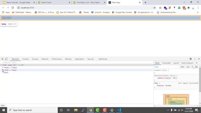 React Tutorial 10 - Events смотреть онлайн