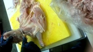 обвалка курицы на время