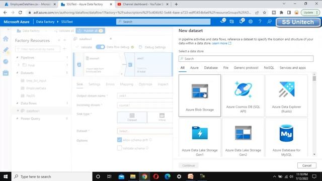 Validate Schema in Mapping Data Flow in Azure Data Factory | | adf part 68 смотреть онлайн