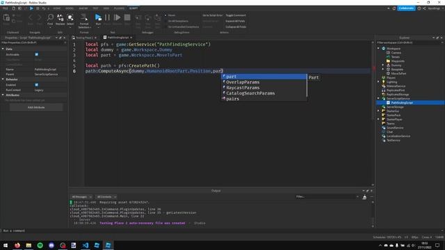 NPC AI Pathfinding - Roblox Scripting Tutorial смотреть онлайн