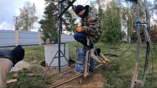 Геолого разведка перед строительством колодца. смотреть онлайн