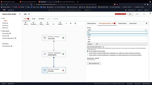 AWS Glue Studio - Lets Get Hands On! смотреть онлайн
