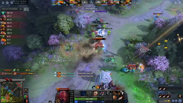When you meet TI WINNER on BATTLE CUP — OG DOTA 2 BATTLE CUP смотреть онлайн