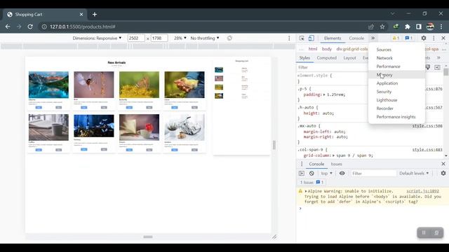 How to Build Add to Cart Feature with Alpine JS | #css #alpinejs смотреть онлайн