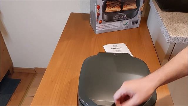 Rommelsbacher Sandwich Maker ST1800 SAM [Unboxing & Erster Eindruck]