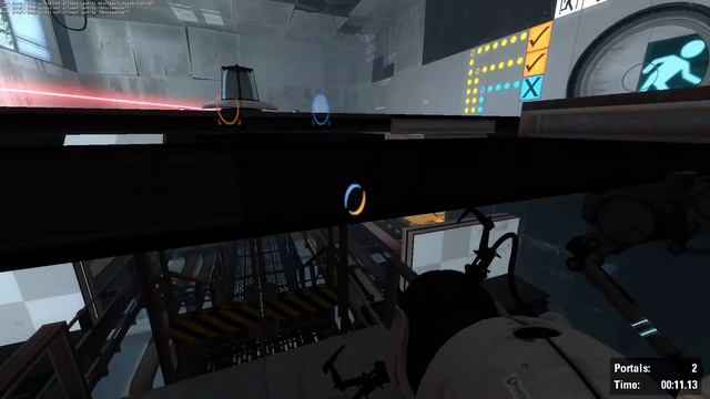 Portal 2 - Laser Relays World Record 20.10 смотреть онлайн
