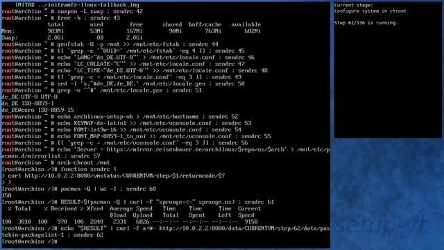 Arch Linux installation recording to kernel 5.2.10-arch1-1-ARCH (core) смотреть онлайн