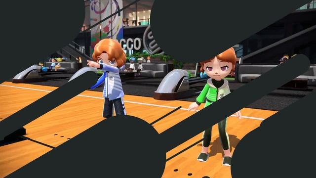 when your sister kicks your butt in bowling on Nintendo switch sports смотреть онлайн