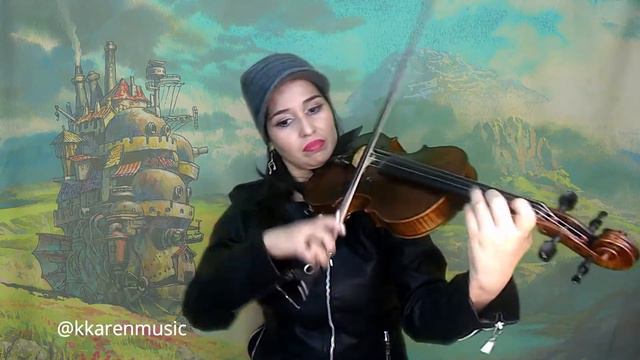 Howl's Moving Castle | El Increíble Castillo Vagabundo || Karen Manrique [Cover Violín🎻]
