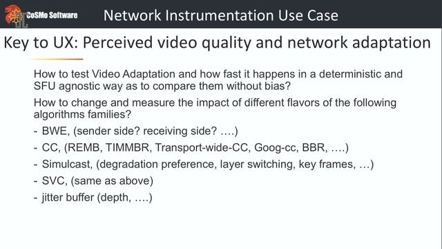 Dr Alex GOUAILLARD: KITE Network Instrumentation - Advanced WebRTC testing смотреть онлайн