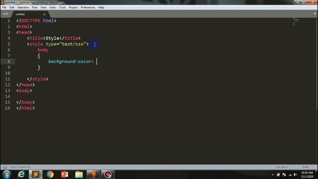 Style Tag in HTML in Hindi | HTML Tutorial for Beginners in Hindi [Tutorial-13] смотреть онлайн