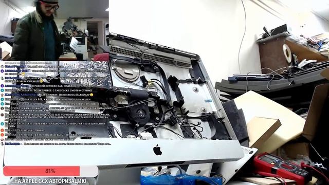 Посылка г. Павладар черный экран IMac 27 Mid 2011 A1312 диагностика стрим 02.12.2022