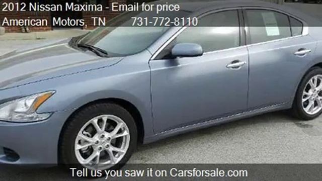 2012 Nissan Maxima V6 CVT 3.5 SV W/PREMIUM PKG - for sale in смотреть онлайн