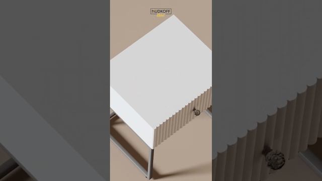 Прикроватная тумбочка Single Silver от HUDKOFF | Ozon смотреть онлайн