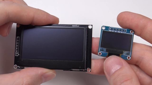 OLED-дисплей 2.42' на контроллере SSD1309 смотреть онлайн