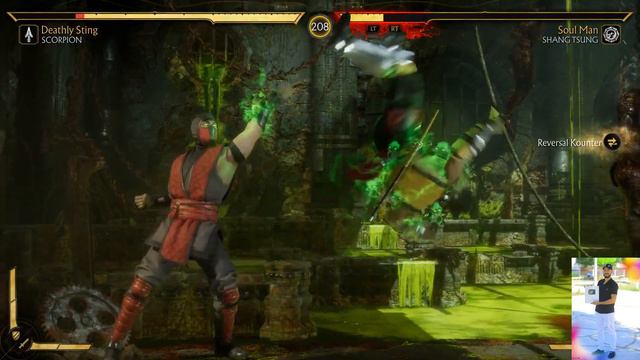 Scorpion, the fiery hero of the Mortal Kombat 11 universe смотреть онлайн