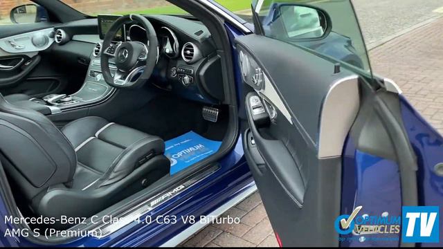 Mercedes-Benz C Class 4.0 C63 V8 BiTurbo AMG S (Premium) - Optimum Vehicles Ltd смотреть онлайн