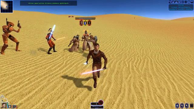 Прохождение Star Wars: KotOR #26 Татуин Дюнное Море