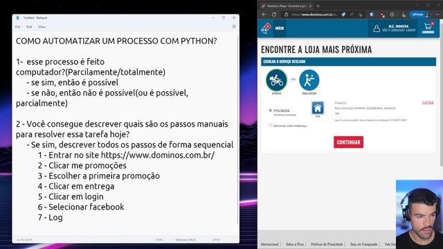 Como AUTOMATIZAR TAREFAS com PYTHON [Meu Processo] смотреть онлайн