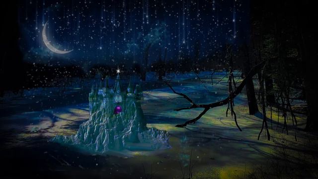 🌲 Echo Woods ❄️ Crystalline Castle - Enchanted Forest Ambience смотреть онлайн