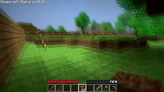 Minecraft "Survival From The Begining" series! - Episode 2 [part 1/3] : minecraft Alpha! V.1.0.16 смотреть онлайн