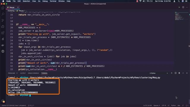 Clustering in Python Part2 | parallel python,celery,rabbitmq смотреть онлайн