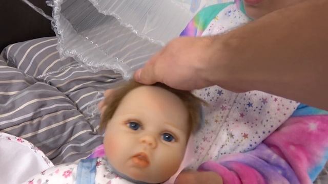 Моя первая КУКЛА РЕБОРН девочка - Ева Получила посылку из Китая РЕБОРНА видео смотреть онлайн