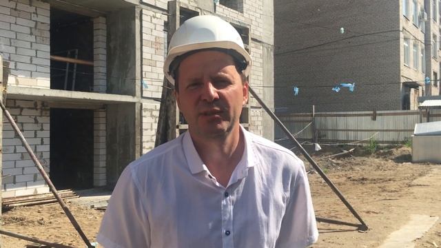 Видеоотчет со стройки ЖК Орбита, июль 2018г смотреть онлайн