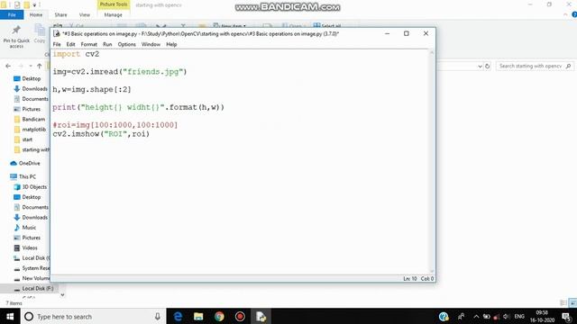 #3 [Hindi] OpenCV, Basic operations on images | crop | resize images смотреть онлайн