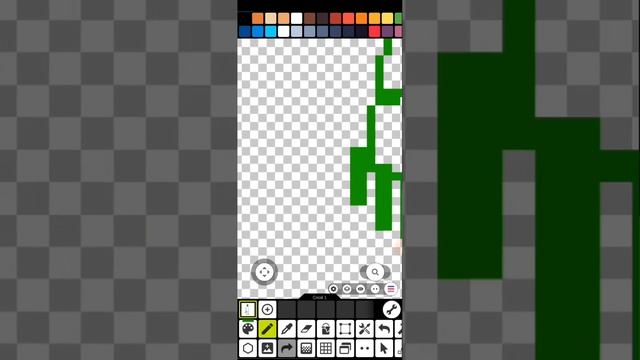 Рисуем мелона У в Pixel Studio????