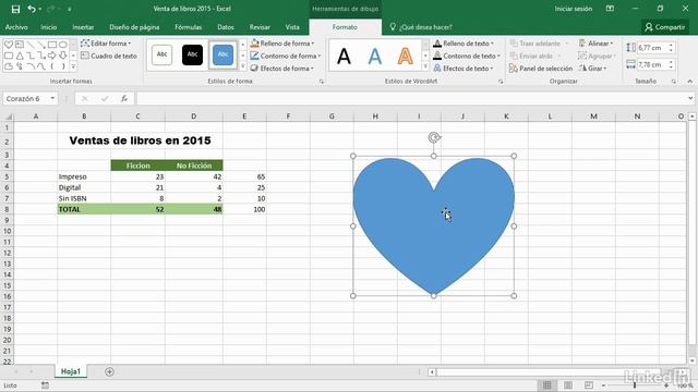 24 Cómo insertar imágenes y formas en Excel 2016 смотреть онлайн